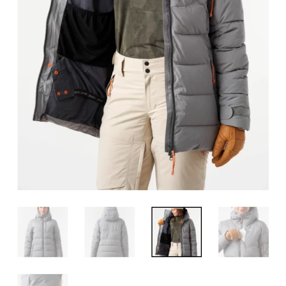 ORAGE Riya synthetic down jacket - Picture 4 of 11